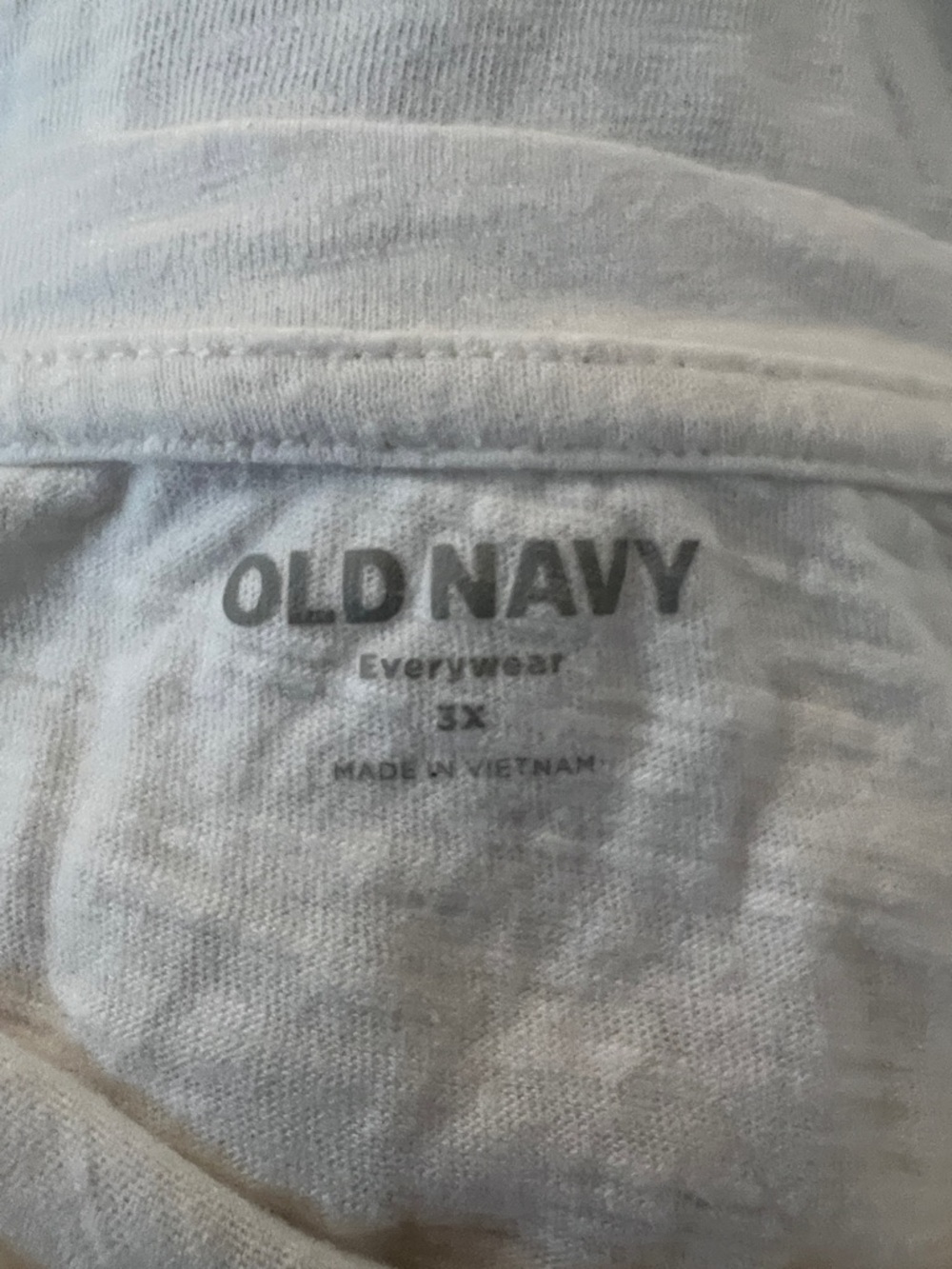 Old Navy Floral Graphic Tee Women 3X Plus Distressed Vintage Look Shirt - Picture 4 of 5